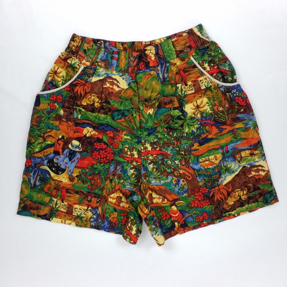 Paul Gauguin Post Impressionist Art Print Shorts M